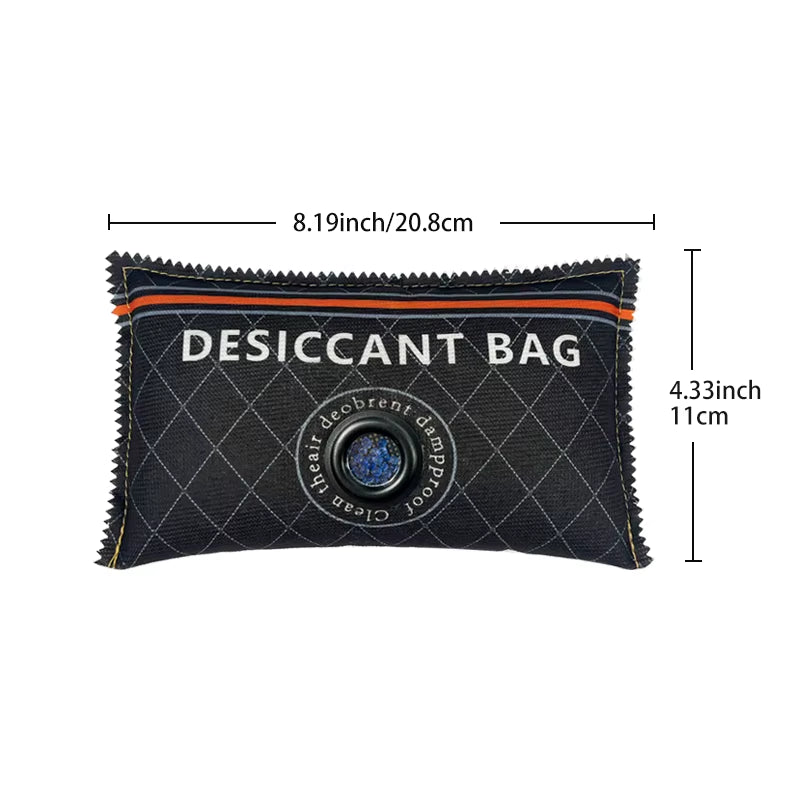 Reusable Car Dehumidifier and Moisture Absorber with Silica Gel and Mineral for Wardrobe and Shoe Cabinets