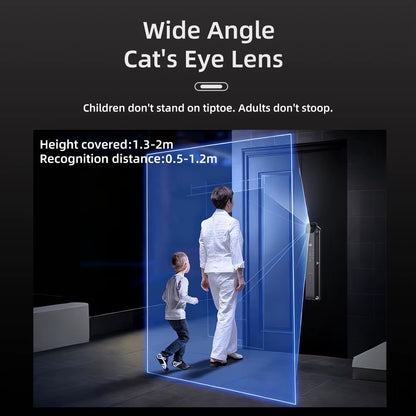 LIFFEN Wishome App Biometric Smart Door Lock with Fingerprint and Facial Recognition Technology