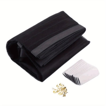 Punch-Free Magnetic Screen Door - Anti-Mosquito Ventilation Curtain made of Durable Fabric Material