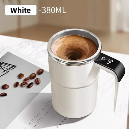 Revolutionary Automatic Stirring Cup - Rechargeable Portable Electric Mixer for Effortless Coffee Blending