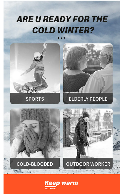 21 Heated Vest Zones Electric Heated Jackets Men & Women Sportswear Heated Coat Graphene Heat Coat USB Heating Jacket