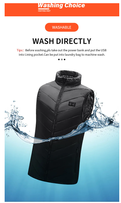 21 Heated Vest Zones Electric Heated Jackets Men & Women Sportswear Heated Coat Graphene Heat Coat USB Heating Jacket