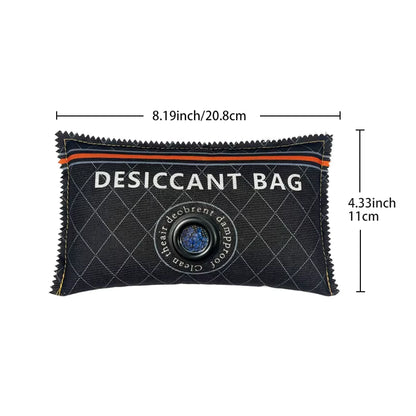 Reusable Car Dehumidifier and Moisture Absorber with Silica Gel and Mineral for Wardrobe and Shoe Cabinets