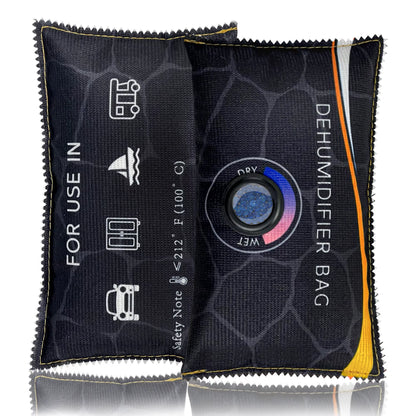 Reusable Car Dehumidifier and Moisture Absorber with Silica Gel and Mineral for Wardrobe and Shoe Cabinets